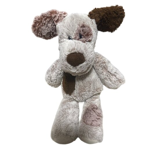 Mary Meyer Floppy Brown & White Dog Plush Toy - Adorable Soft Cuddly Stuffed Ani - Picture 1 of 6